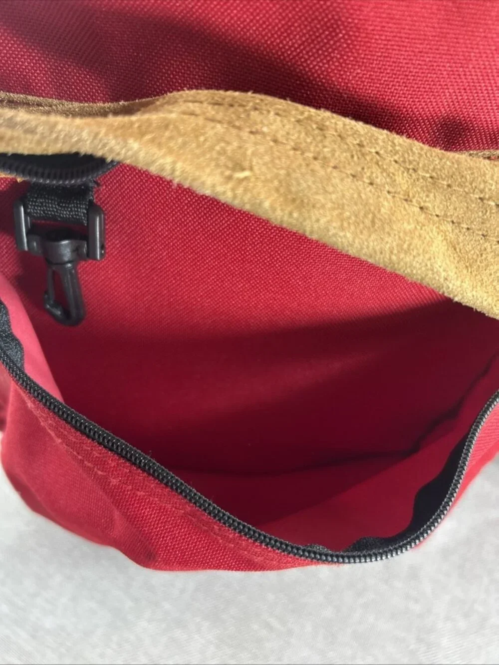 Sports Plus Olympia Red Rolling Backpack Wheeled Travel Carry-on Bag luggage